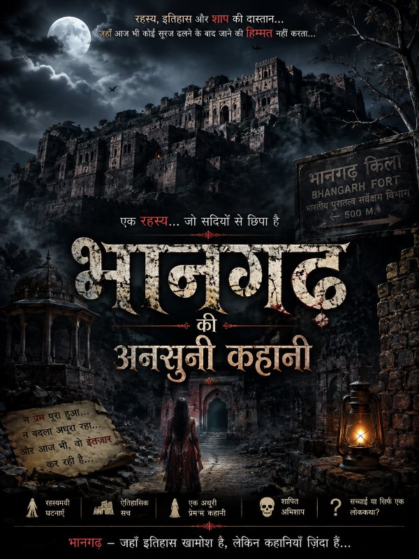 भानगढ़ की अनसुनी कहानी — novel cover