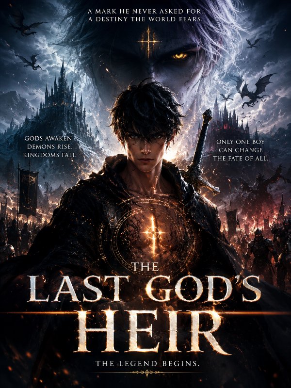 THE LAST GOD'S HEIR — novel cover