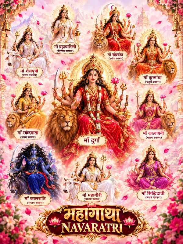 महागाथा NAVARATRI — novel cover