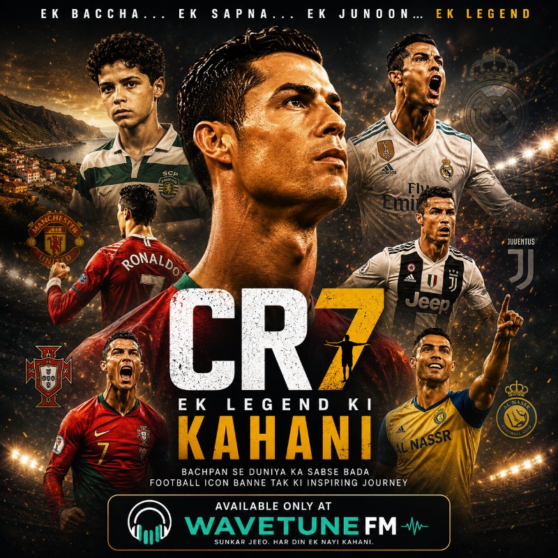 CR7: Ek Legend Ki Kahani — audio story cover