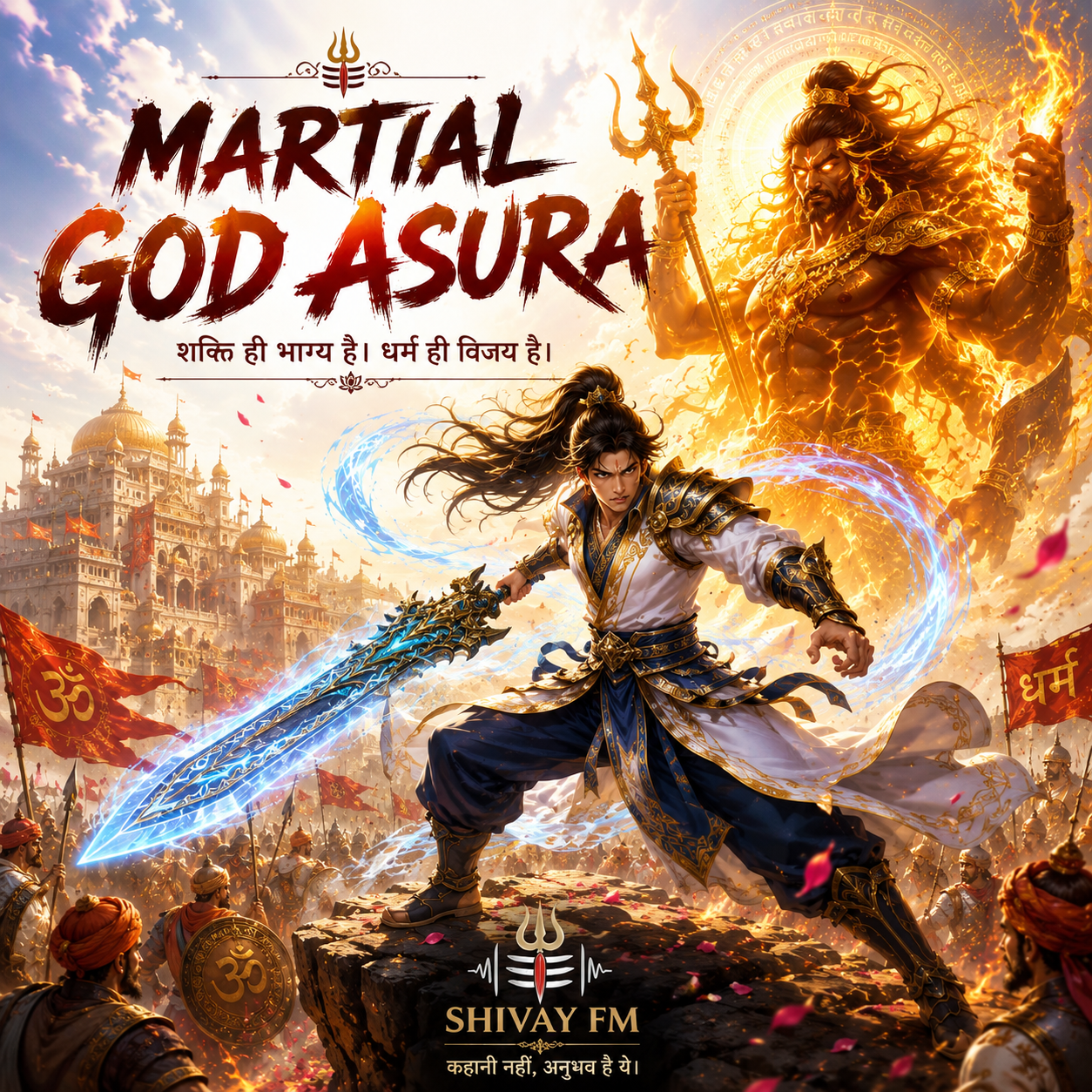 MARTIAL GOD ASURA — audio story cover